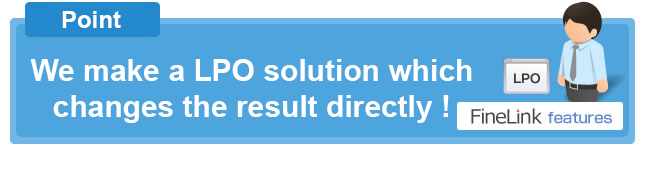 We make a LPO solution which changes the result directly ! 