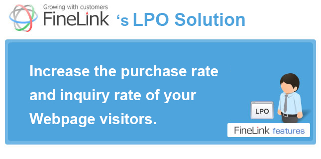 Increase the purchase rate and inquiry rate of your Webpage visitors.！